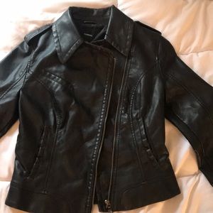 NEW WITH TAGS Express Leather Jacket